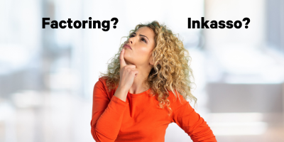 Inkasso; Factoring; Frau